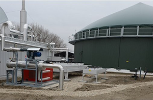 Biogas dryer / dehumidifier